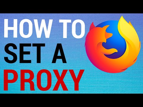 Como definir um proxy no FireFox