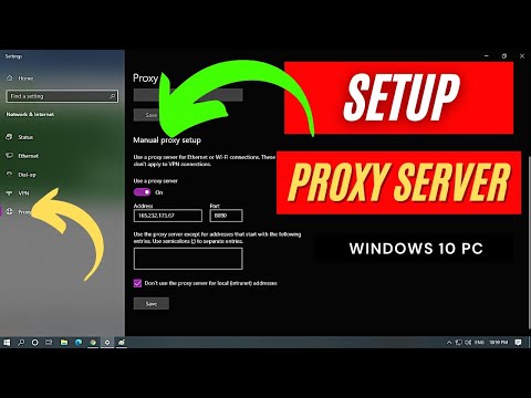 Cara Setting Setting PROXY SERVER Di Google Chrome | Pengaturan Proksi Pada PC Windows 10
