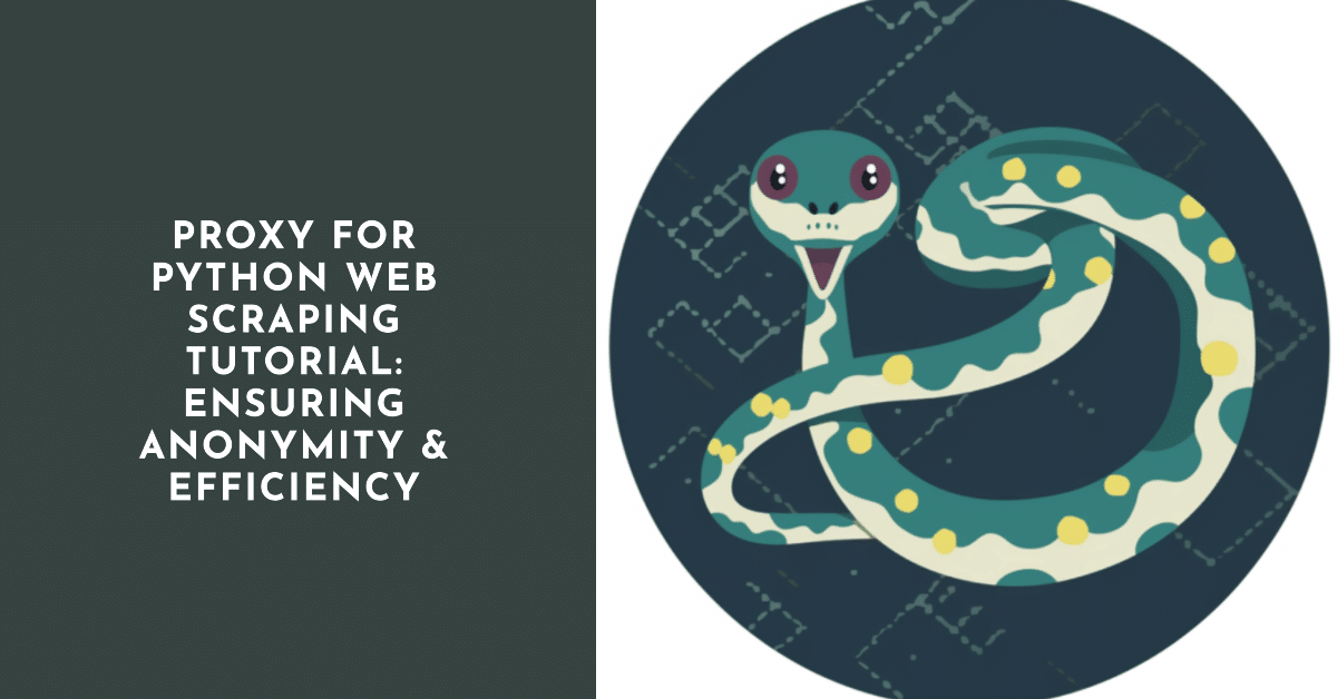 Proxy for Python Web スクレイピング チュートリアル: 匿名性と効率性の確保