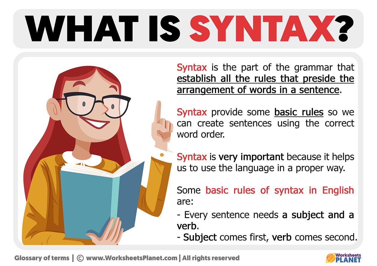 Syntaxe