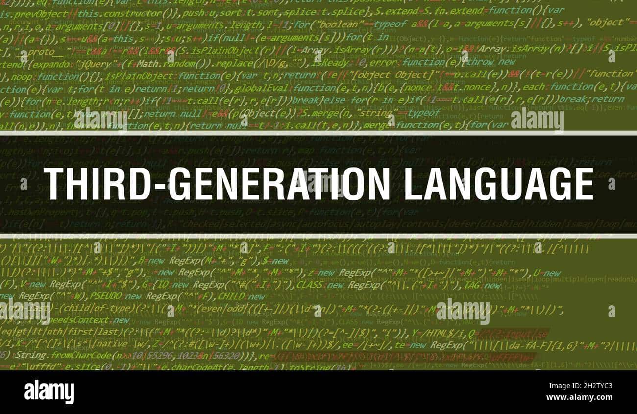 Bahasa pemrograman generasi ketiga