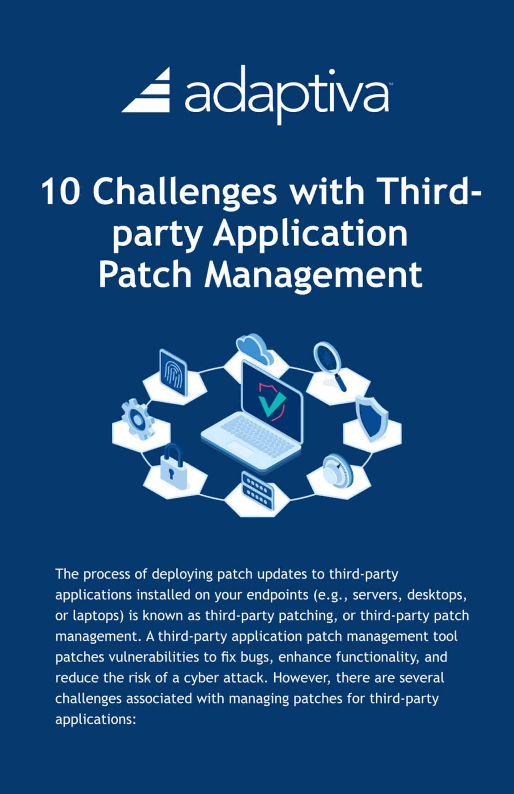 Third party patch management