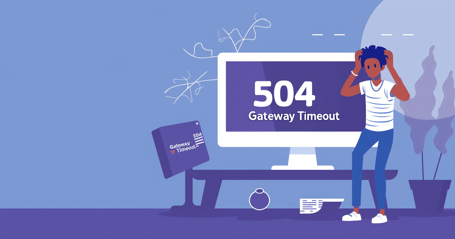 504 - Tempo limite do gateway