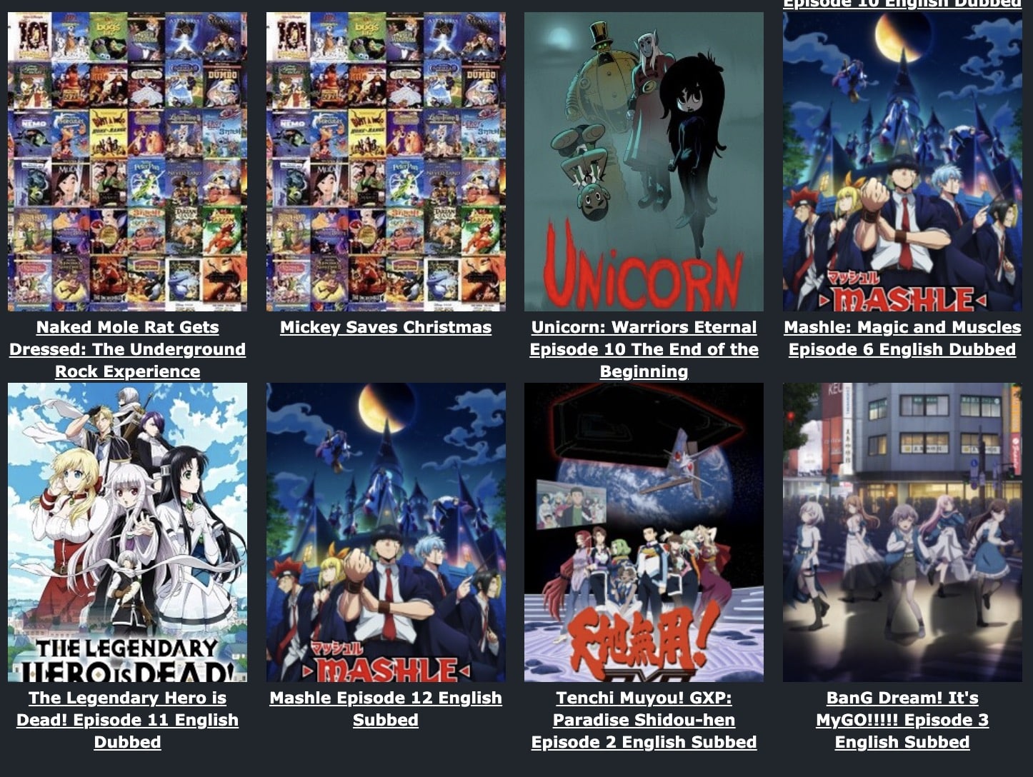 WCOFUN: La forma más fácil de ver anime, dibujos animados y películas legales en streaming