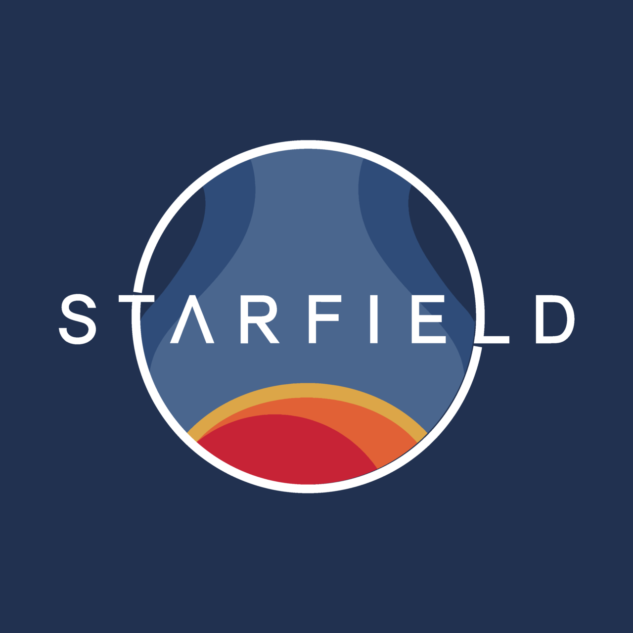 Logotipo da Starfield