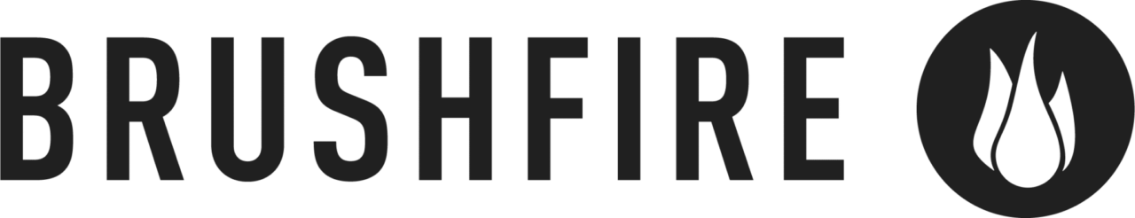 Logotipo de incendio forestal