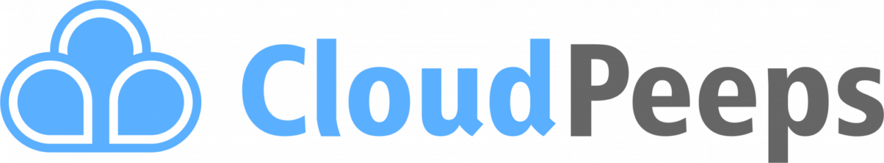 Logotipo de CloudPeeps