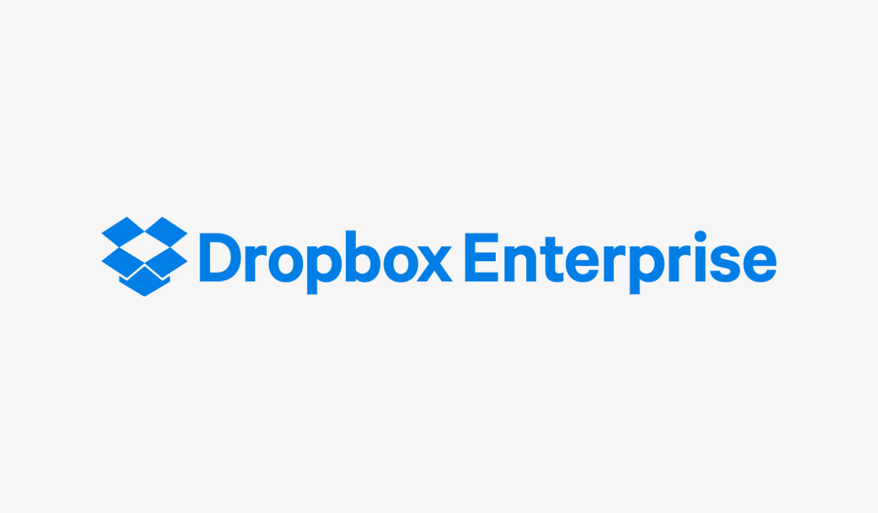 Dropbox 企业徽标