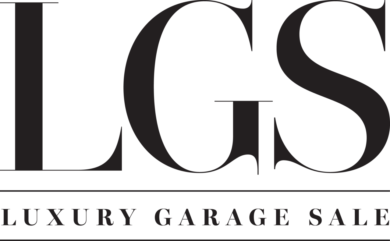 Logo di vendita di garage di lusso