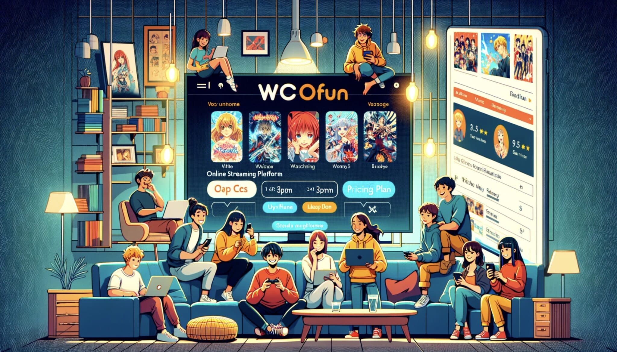 WCOFUN: самый простой способ транслировать легальное аниме, мультфильмы и фильмы