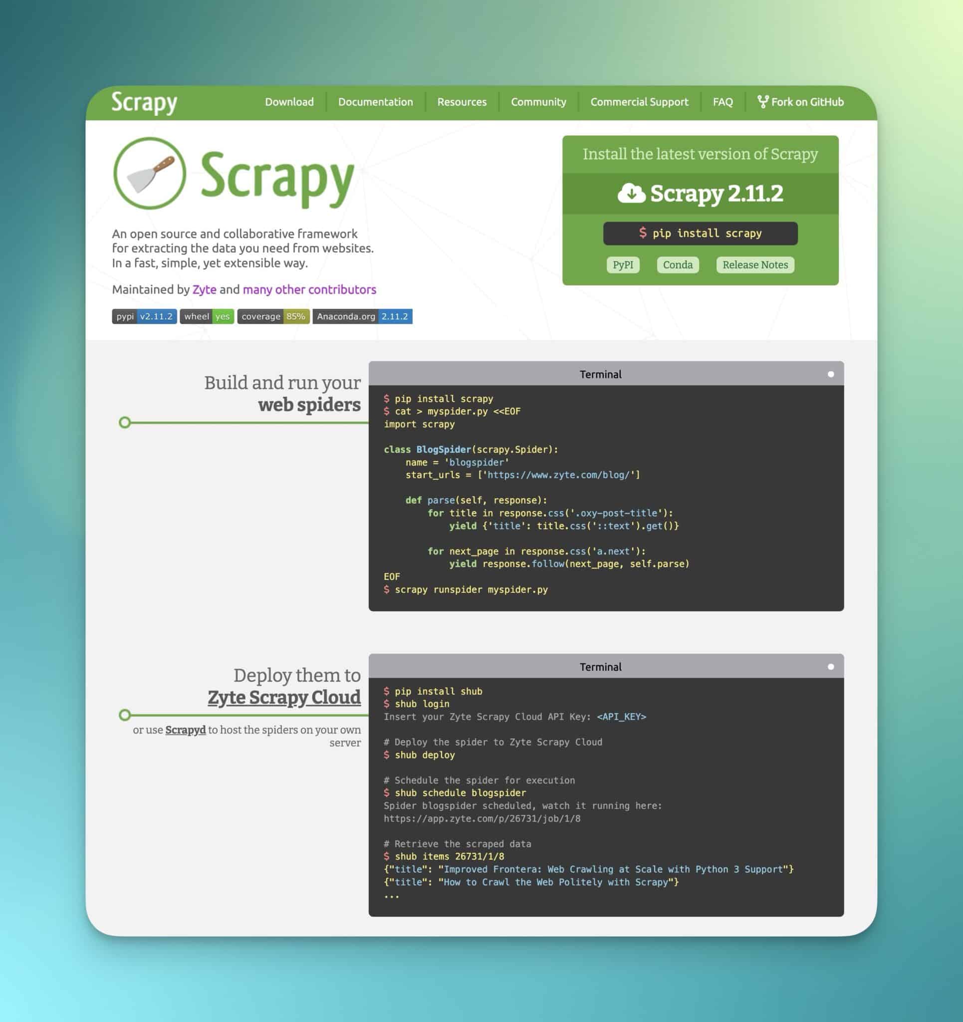 ما هو أفضل Web Scraper في عام 2024؟