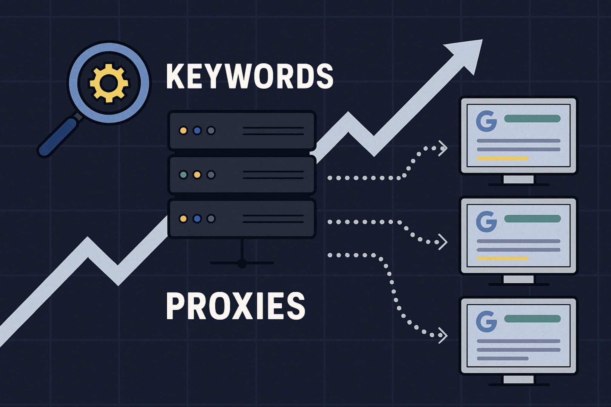 Como dimensionar seu pipeline de monitoramento de palavras-chave com proxies